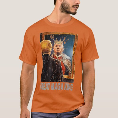 The Great Maga King Funny Trump Ultra Maga King    T_Shirt