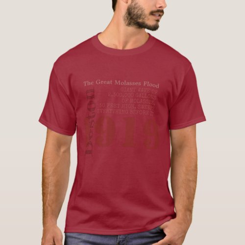 The Great Molasses Flood T_Shirt 