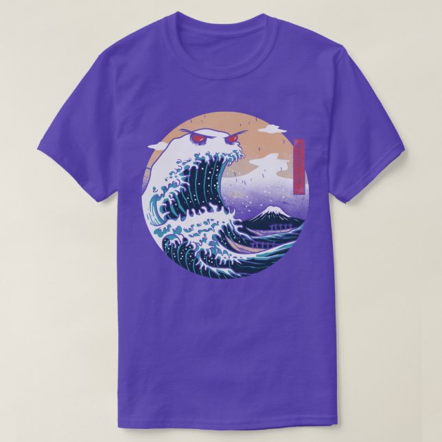 The Great Monster of Kanagawa  T-Shirt (Design Front)