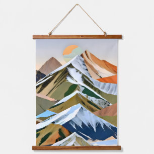 The Great Mountain Ranges Hanging Tapestry
