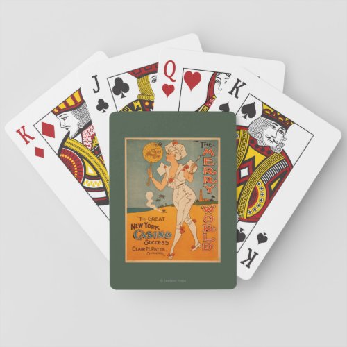 The Great New York Casino Success Theatre Poker Cards