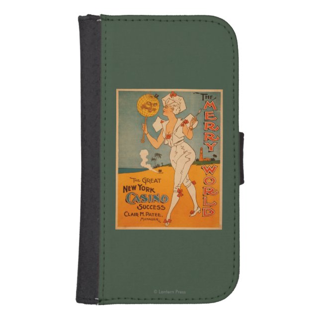 The Great New York Casino Success Theatre Samsung Galaxy Wallet Case (Front)