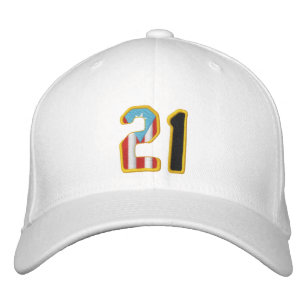 Roman Numeral 21' Baseball Cap