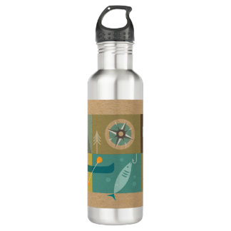 The Great Outdoors Stainless Steel Water Bottle