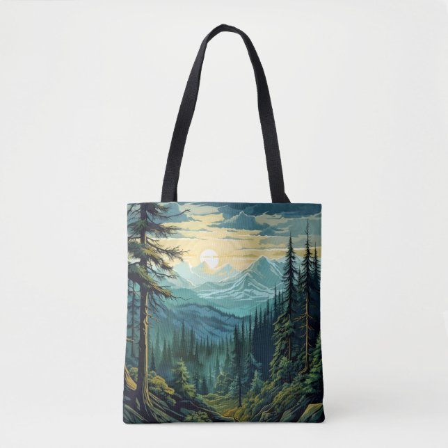 The Great Outdoors Tote Bag (Front)