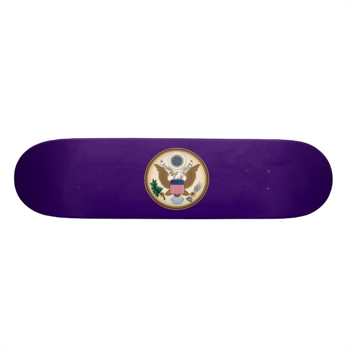 The Great Presidential Seal of the USA Skateboards