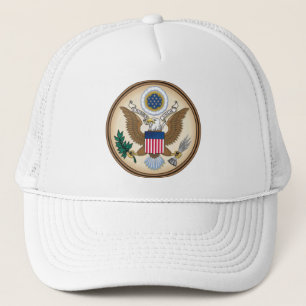 The Great Presidential Seal of the USA Trucker Hat