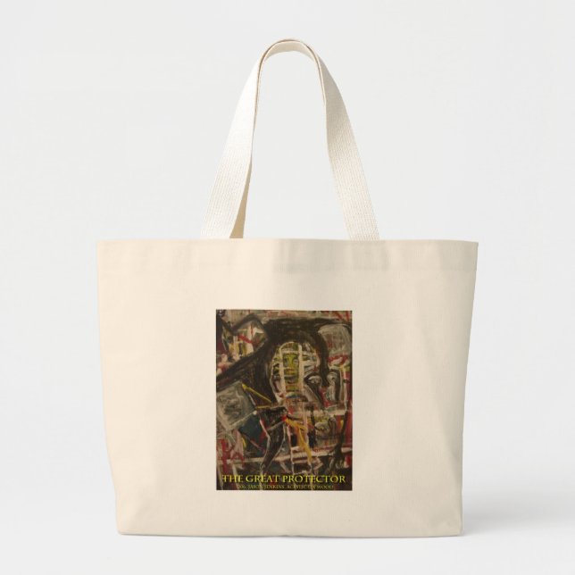 the great protector large tote bag (Front)