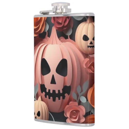 The Great Pumpkin Vinyl Wrapped Flask