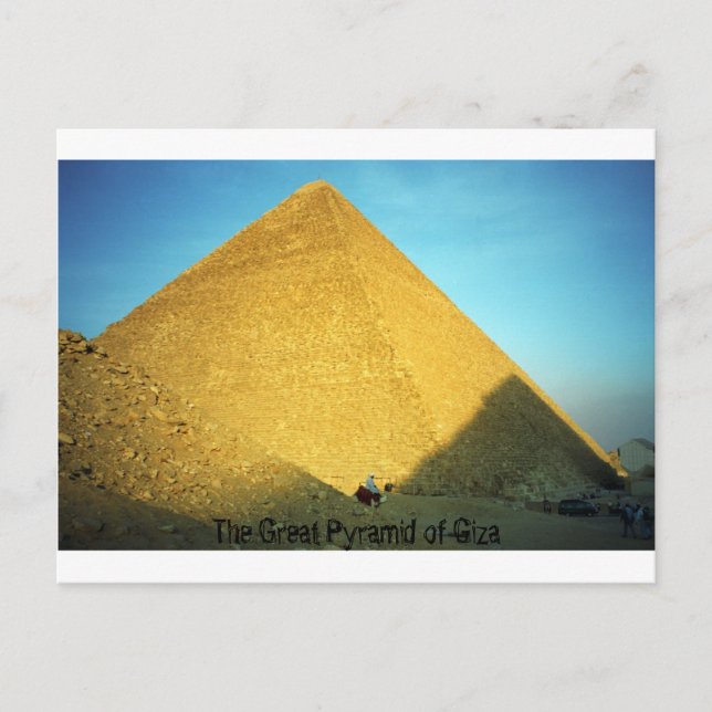 The Great Pyramid of Giza Postcard (Front)