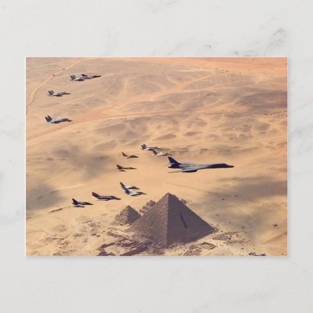 The Great Pyramid of Giza Postcard (Front)
