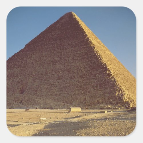 The Great Pyramid of Khufu  Old Kingdom Square Sticker