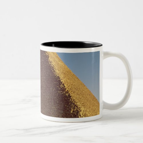 The Great Pyramid of Khufu  Old Kingdom Two_Tone Coffee Mug