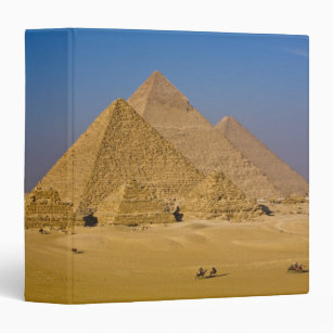 The Great Pyramids of Giza, Egypt 3 Ring Binder