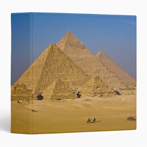 The Great Pyramids of Giza Egypt 3 Ring Binder