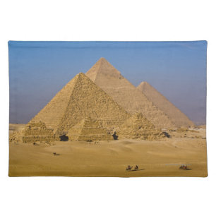 The Great Pyramids of Giza, Egypt Placemat