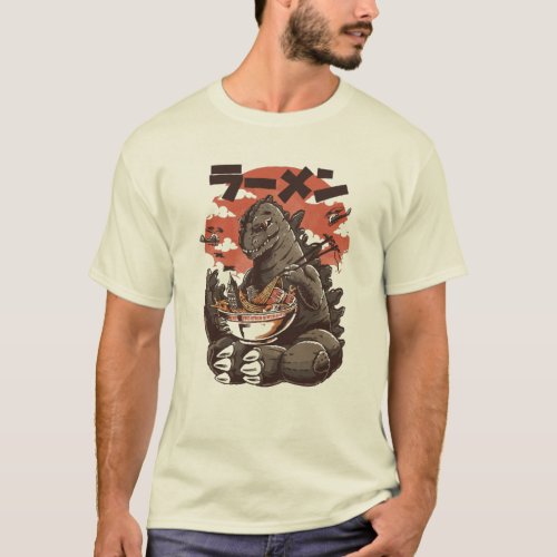 The Great Ramen godz creme Active T_Shirt T_Shirt
