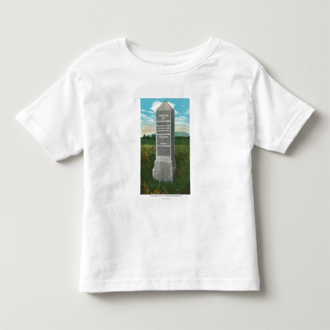 The Great Ravine of the Saratoga Battlefield Toddler T-shirt (Front)