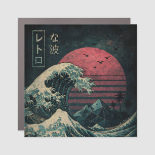 The Great Retro Wave Classic Car Magnet