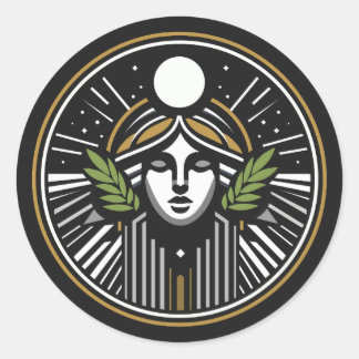 The Great Roman, Classic Round Sticker