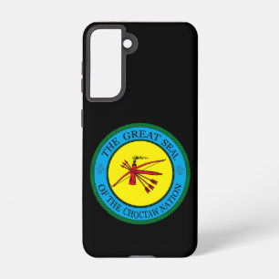 The Great Seal of Choctaw Nation of Oklahoma Samsung Galaxy S21 Case