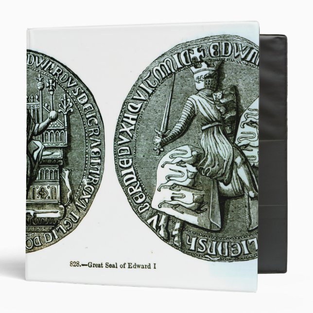 The Great Seal of Edward I Binder (Front/Inside)
