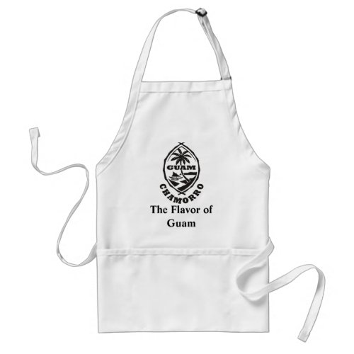 The great seal of Guam Adult Apron