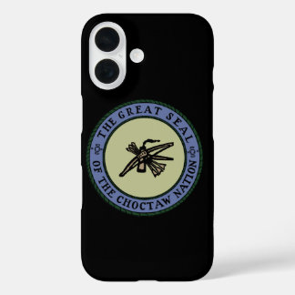 The Great Seal of The Choctaw Nation iPhone 16 Case