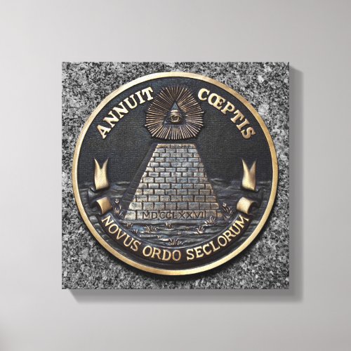 The Great Seal of the United States Canvas Print