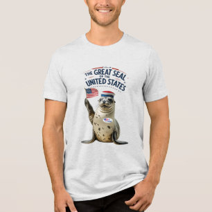 The Great Seal of the United States Tri-Blend Shirt