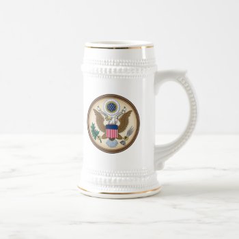 The Great Seal (original) Beer Stein by Ladiebug at Zazzle