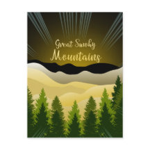 The great smoky Mountains landscape