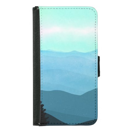 The Great Smoky Mountains Landscape Samsung Galaxy S5 Wallet Case