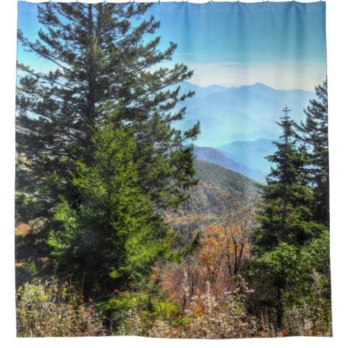 The Great Smoky Mountains Shower Curtain