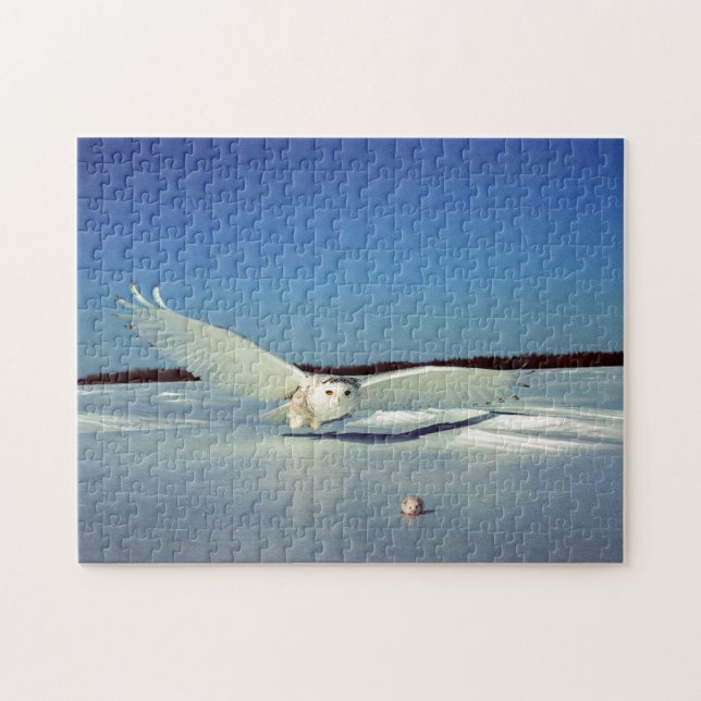 The Great Snowy Owl Bird of Prey Jigsaw Puzzle (Horizontal)