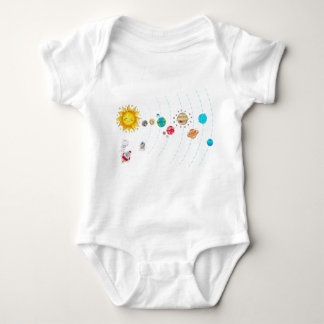 The Great Solar System Baby Bodysuit