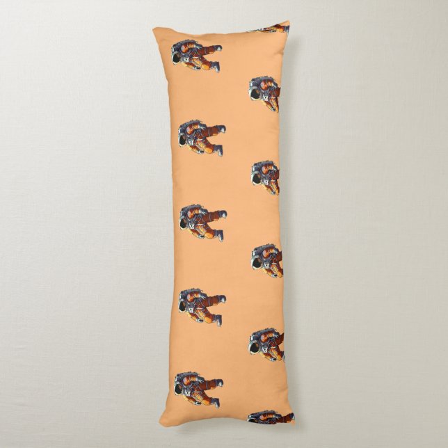 "The Great Space Odyssey" Body Pillow (Back (Vertical))