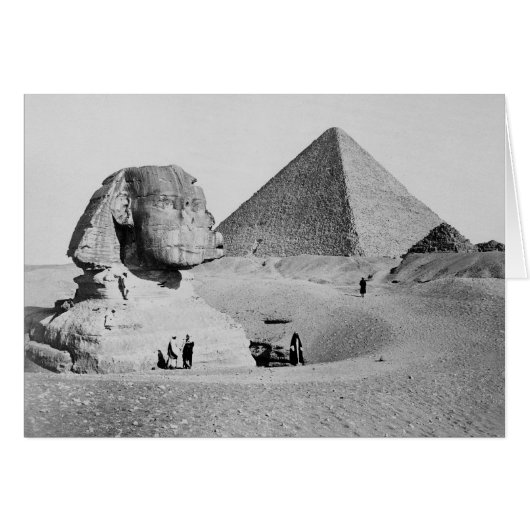The Great Sphinx, 1877 Cards (Front Horizontal)