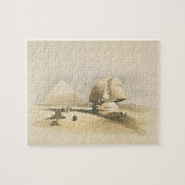 The Great Sphinx and the Pyramids of Giza, from "E Jigsaw Puzzle (Horizontal)