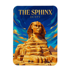 The Great Sphinx Egypt Magnet