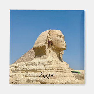 The Great Sphinx of Giza against a clear blue sky, Magnet