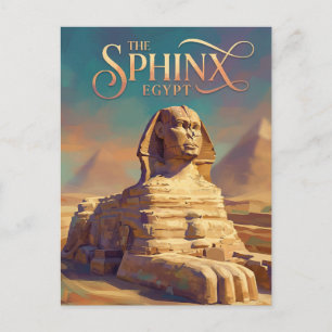 The Great Sphinx of Giza Egypt Postcard