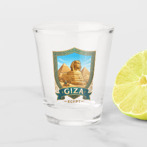The Great Sphinx of Giza Egypt Shot Glass