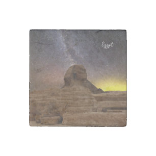 The Great Sphinx Of Giza Stone Magnet