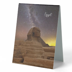 The Great Sphinx Of Giza Table Tent