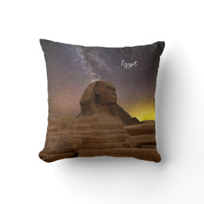 The Great Sphinx Of Giza Throw Pillow