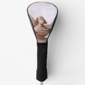The Great Sphinx Pyramids of Giza Ancient Egyptian Golf Head Cover