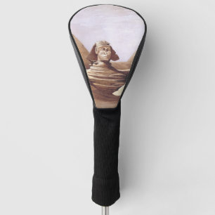 The Great Sphinx Pyramids of Giza Ancient Egyptian Golf Head Cover