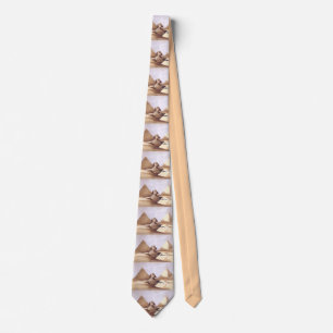 The Great Sphinx Pyramids of Giza Necktie