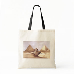 The Great Sphinx Pyramids of Giza Tote Bag